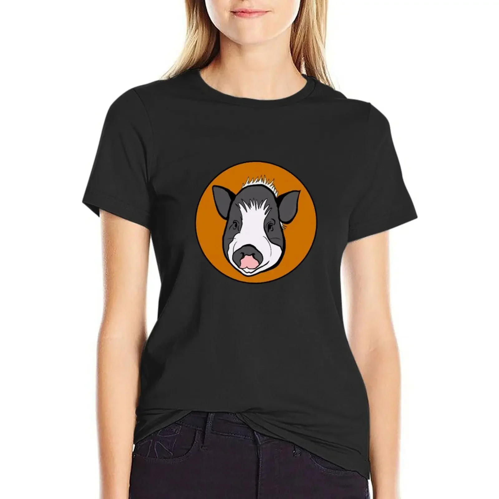 Pot Belly Piggy T-Shirt graphics customs aesthetic clothes vintage clothes luxury designer clothing Women
Pot Belly Piggy T-Shirt graphics customs aesthetic clothes vintage clothes luxury designer clothing Women