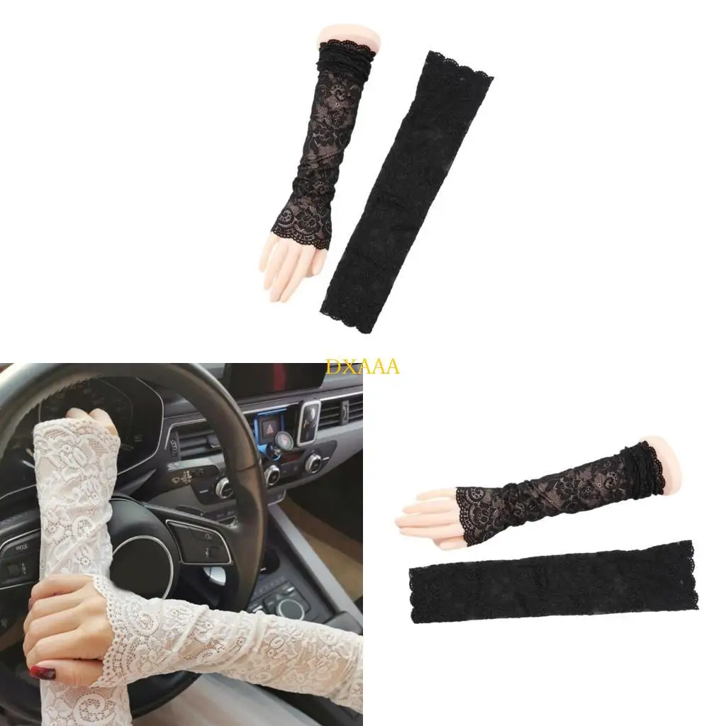DXAA Lace Flower Arm Sleeves Fashion Sweet Arm Protectors Women Decorative Armwear
DXAA Lace Flower Arm Sleeves Fashion Sweet Arm Protectors Women Decorative Armwear