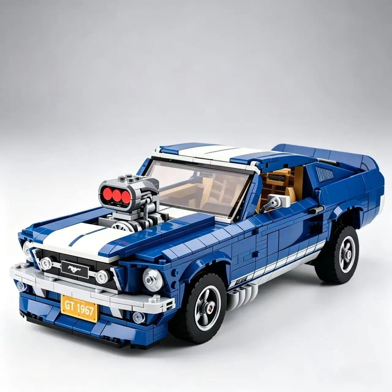 Vintage Muscle Car Building Blocks Set, DIY Assemble Sports Car Model Bricks, Educational Toy for Kids & Adults, Classic Vehicle
Vintage Muscle Car Building Blocks Set, DIY Assemble Sports Car Model Bricks, Educational Toy for Kids & Adults, Classic Vehicle