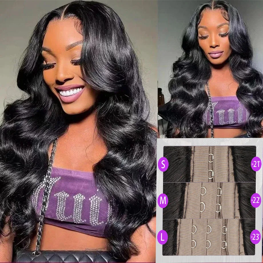 Glueless 5x5 HD Lace Closure Wigs Human Hair Wear and Go Human Hair Pre Wigs Pre Cut Body Wave Lace Frontal Easy Fit™ 3-in-1 Wig
Glueless 5x5 HD Lace Closure Wigs Human Hair Wear and Go Human Hair Pre Wigs Pre Cut Body Wave Lace Frontal Easy Fit™ 3-in-1 Wig