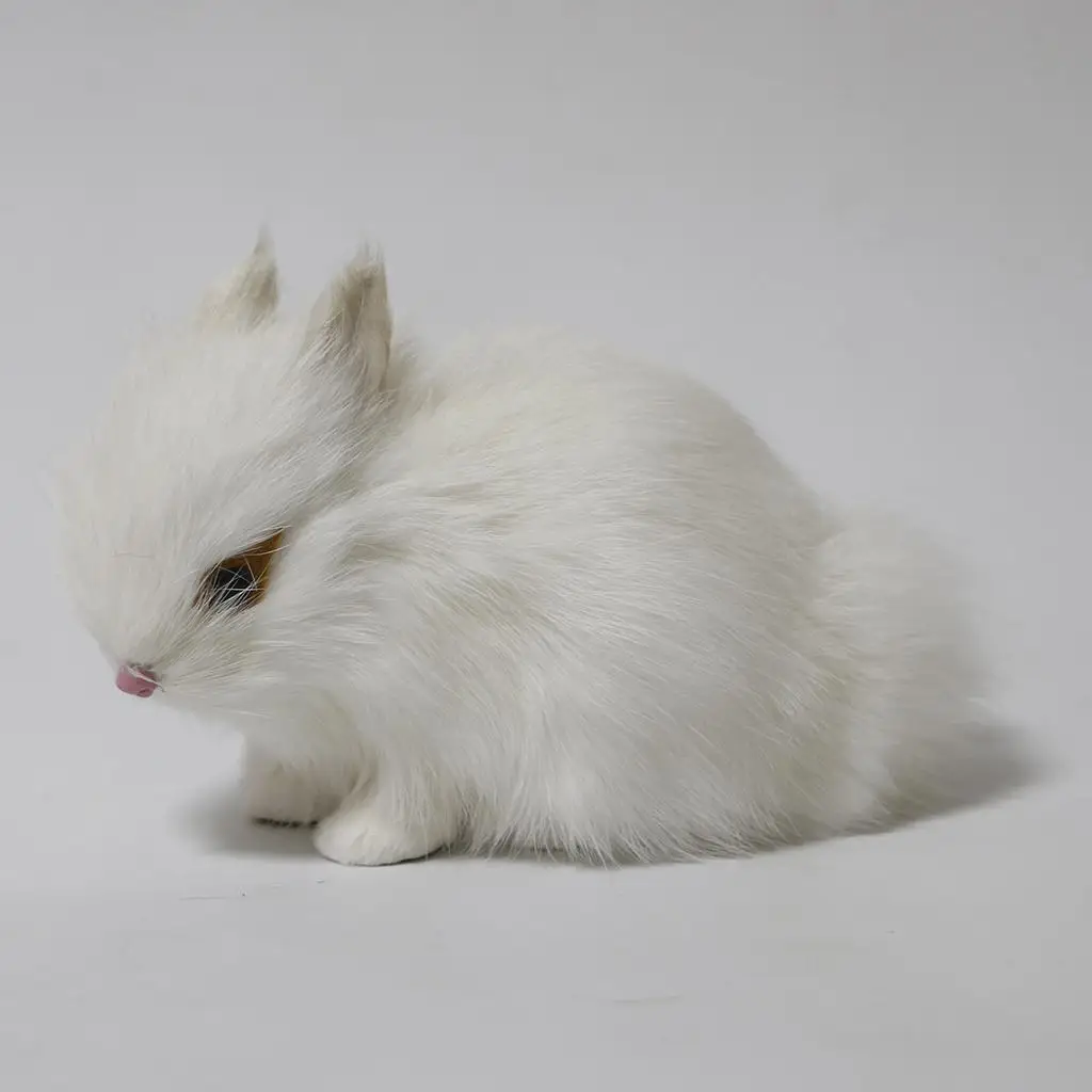 Realistic Plush Rabbit Simulation Toy Artificial Bunny Ornament Lifelike Animal Decor for Fairy Garden Micro Landscape
Realistic Plush Rabbit Simulation Toy Artificial Bunny Ornament Lifelike Animal Decor for Fairy Garden Micro Landscape