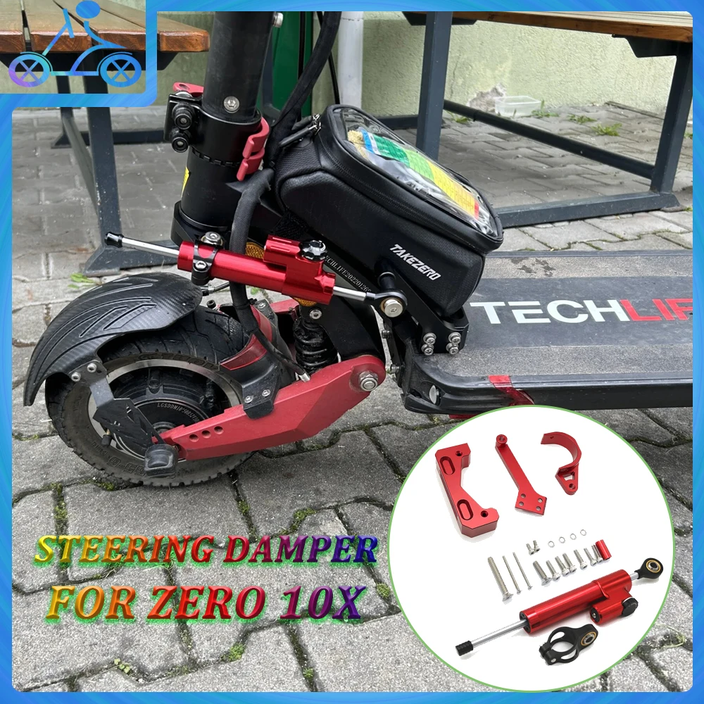 For Zero 10X Electric Scooter Accessories Steering Stabilizer Damper Bracket Mounting Kit Skateboard Parts
For Zero 10X Electric Scooter Accessories Steering Stabilizer Damper Bracket Mounting Kit Skateboard Parts