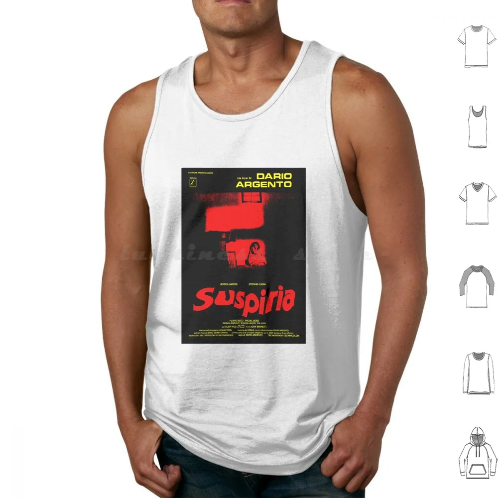 Suspiria Poster Tank Tops Print Cotton Suspiria Supernatural Horror Giallo Movie Film 1977 Blood Dario Goblin
Suspiria Poster Tank Tops Print Cotton Suspiria Supernatural Horror Giallo Movie Film 1977 Blood Dario Goblin