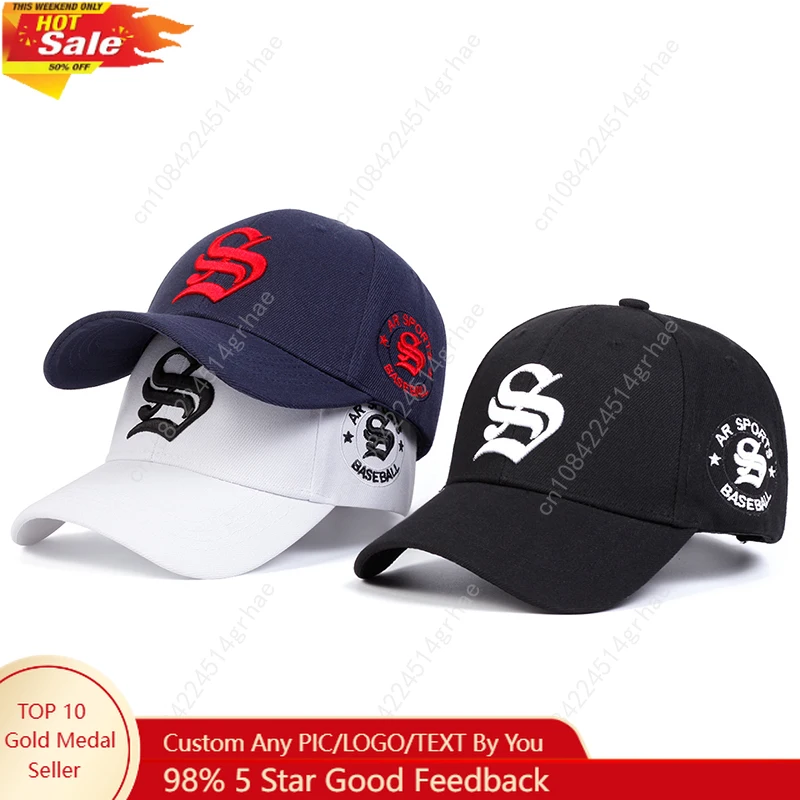 Unisex Gothic S Letter Embroidery Side AR SPORT Baseball Caps Spring Autumn Outdoor Adjustable Casual Hats Sunscreen Hat
Unisex Gothic S Letter Embroidery Side AR SPORT Baseball Caps Spring Autumn Outdoor Adjustable Casual Hats Sunscreen Hat