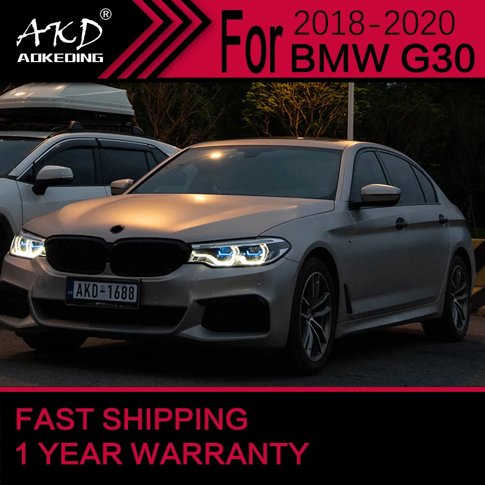 AKD Автомобильные фары для BMW G30 G38 Светодиодная фара 2018-2021 525i 530i DRL Фара Drl Объектив проектора Автомобильные аксессуары
AKD Автомобильные фары для BMW G30 G38 Светодиодная фара 2018-2021 525i 530i DRL Фара Drl Объектив проектора Автомобильные аксессуары