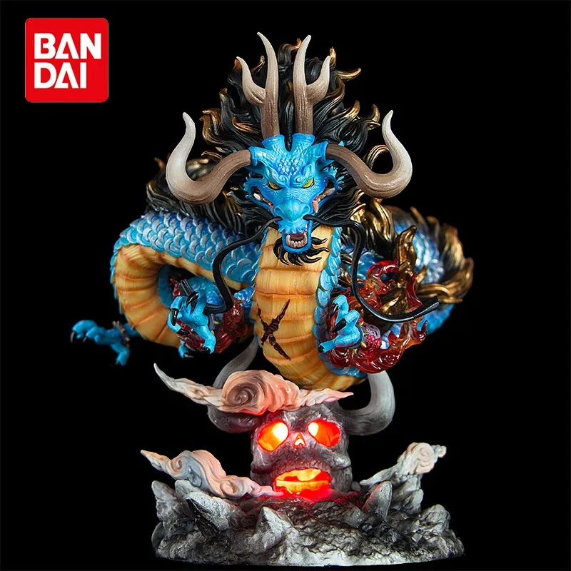 22cm One Piece Figure GK Kaido Dragon Form Anime Four Emperors with Light PVC Articulated Doll Model Stress Relief Toy Gift
22cm One Piece Figure GK Kaido Dragon Form Anime Four Emperors with Light PVC Articulated Doll Model Stress Relief Toy Gift