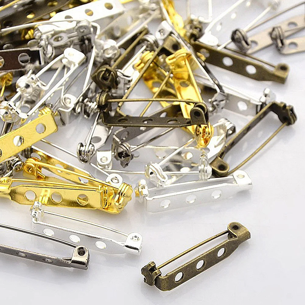 100Pcs Safety Pins Durable Rustproof Iron Easy Open Design Clothes Sewing DIY Crafts Accessories Pins
100Pcs Safety Pins Durable Rustproof Iron Easy Open Design Clothes Sewing DIY Crafts Accessories Pins