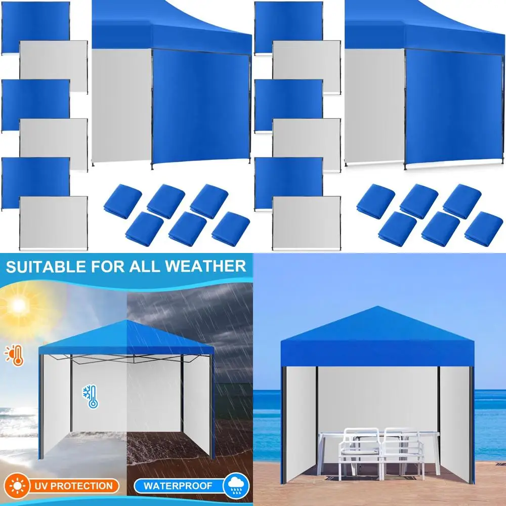 Боковые стенки для палатки 10x10 с 99% защитой от УФ-излучения, синие, с серебряным покрытием, для кемпинга на открытом воздухе (палатка в комплект не входит)
Боковые стенки для палатки 10x10 с 99% защитой от УФ-излучения, синие, с серебряным покрытием, для кемпинга на открытом воздухе (палатка в комплект не входит)