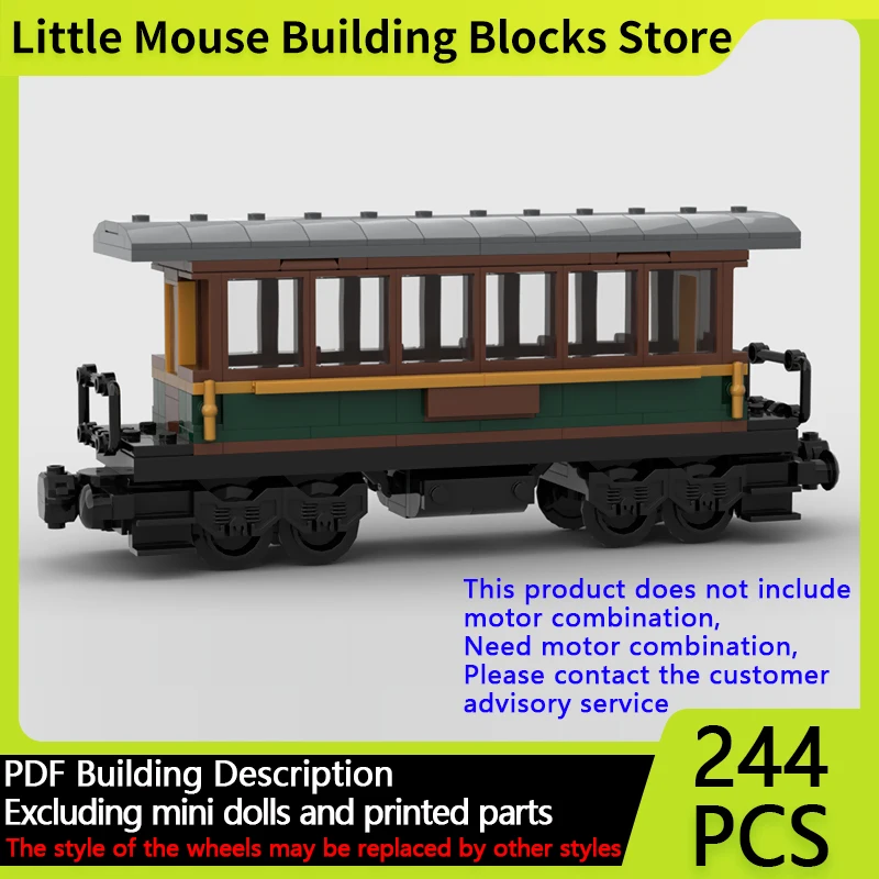City Car Model MOC Building Bricks Train Observation Carriage Modular Technology Gifts Holiday Assemble Children Toys Suit
City Car Model MOC Building Bricks Train Observation Carriage Modular Technology Gifts Holiday Assemble Children Toys Suit