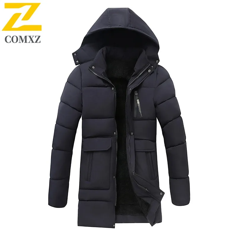COMXZ 2025 New Men Fleece-Lined Thickened Fashion Casual Mid-Long Cotton Jacket Wear-Resistant Machine-Washable Office Weekend
COMXZ 2025 New Men Fleece-Lined Thickened Fashion Casual Mid-Long Cotton Jacket Wear-Resistant Machine-Washable Office Weekend