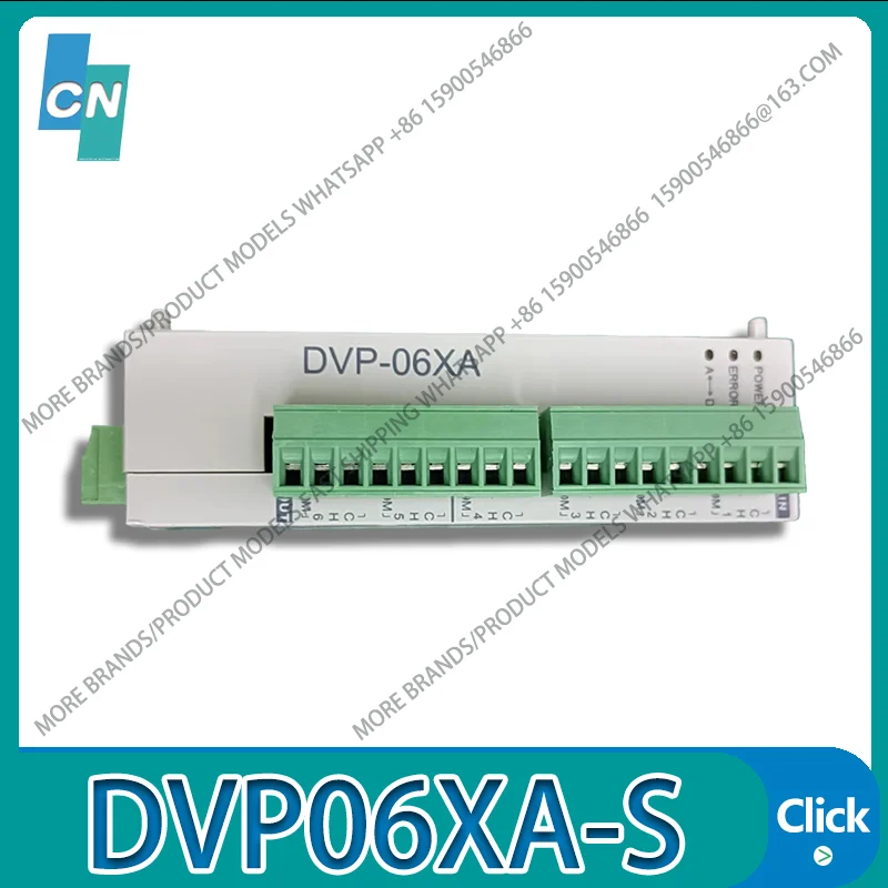 DVP06XA-S PLC Module Second-hand Original appearance intact Functional tested ok Fast Shipping
DVP06XA-S PLC Module Second-hand Original appearance intact Functional tested ok Fast Shipping