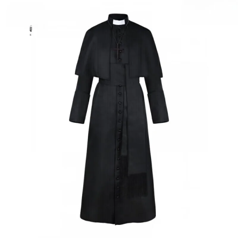 Medieval Renaissance Priest Robe Shoulder Shawl Halloween Cosplay Pure Luxury Long Gown for Stage Performance Women's Hanfu
Medieval Renaissance Priest Robe Shoulder Shawl Halloween Cosplay Pure Luxury Long Gown for Stage Performance Women's Hanfu
