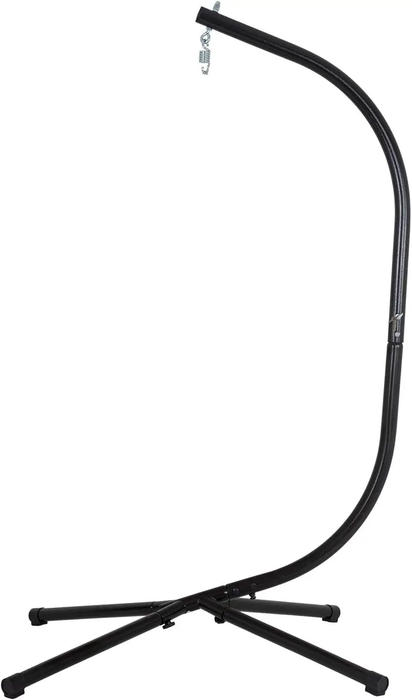 Outdoor Hanging Hammock Chair Stand, Heavy Duty Steel Frame with 360° Rotation, Max Load 400 lbs for Porch or Garden
Outdoor Hanging Hammock Chair Stand, Heavy Duty Steel Frame with 360° Rotation, Max Load 400 lbs for Porch or Garden