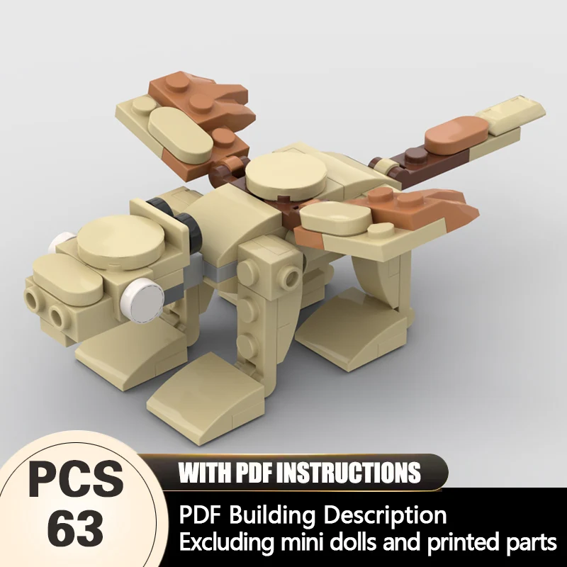 Creators Animal Series Model MOC Building Bricks Cute Camel Modular Technology Gifts Holiday Assemble Children Toys Suit
Creators Animal Series Model MOC Building Bricks Cute Camel Modular Technology Gifts Holiday Assemble Children Toys Suit