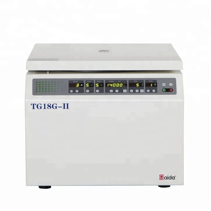 TG18G-II Desktop High Speed Centrifuge for Lab
TG18G-II Desktop High Speed Centrifuge for Lab