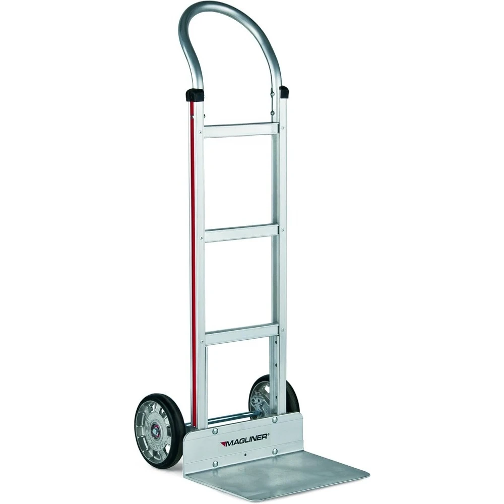 Aluminum Hand Truck, Horizontal Loop Handle, 16" x 12" Extruded Aluminum Nose Plate, 500 lb Capacity
Aluminum Hand Truck, Horizontal Loop Handle, 16" x 12" Extruded Aluminum Nose Plate, 500 lb Capacity