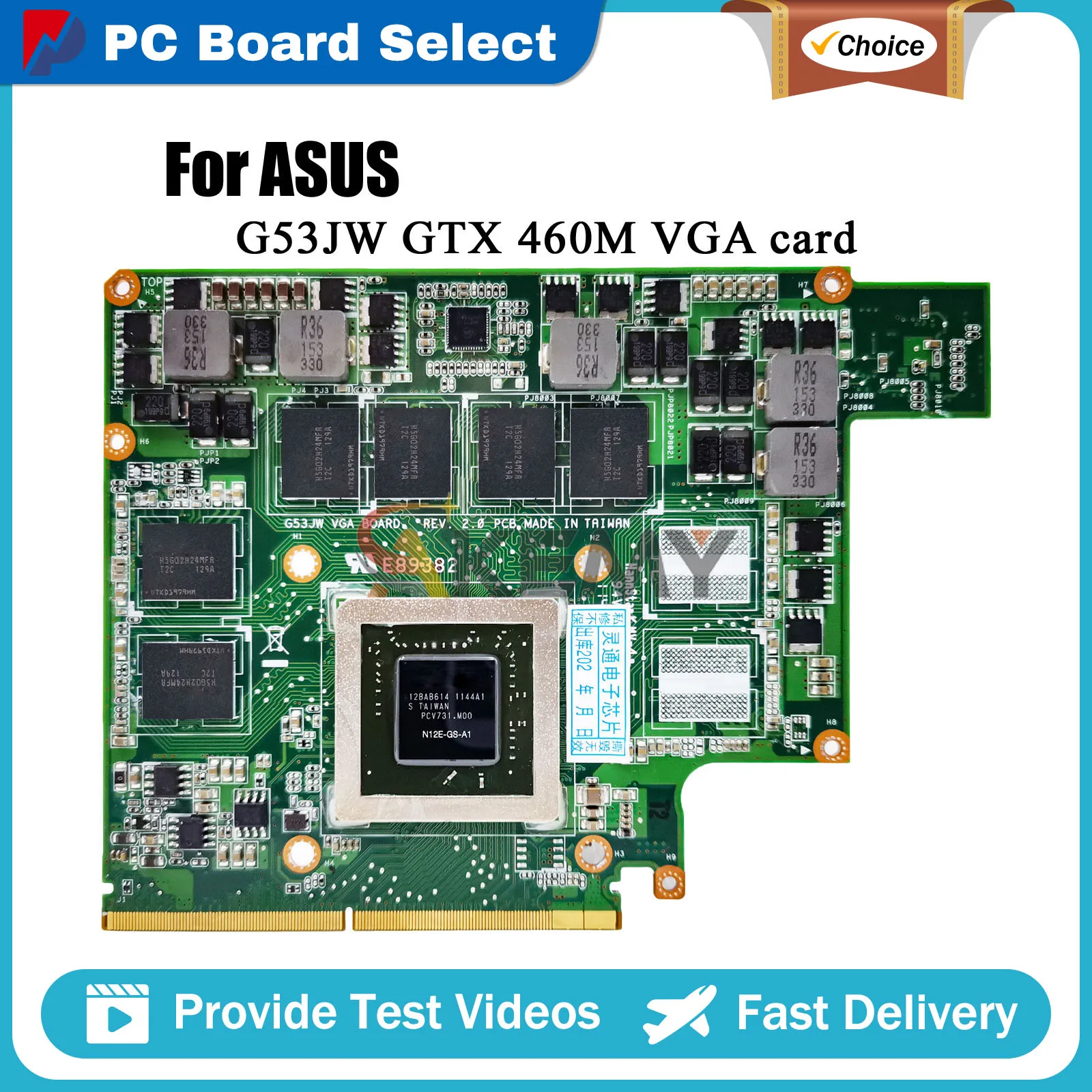 G53JW Laptop Motherboard For ASUS G53JW G53XI74JW GTX460M card VGA 460M GTX Notebook Mainboard 100% tests OK fast shipping stk
G53JW Laptop Motherboard For ASUS G53JW G53XI74JW GTX460M card VGA 460M GTX Notebook Mainboard 100% tests OK fast shipping stk