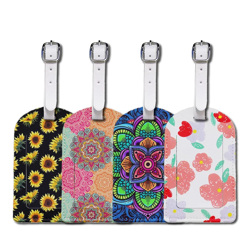 Luggage Tags with Privacy Cover PU Leather Cruise Ship Waterproof Tag Flowers Geometry Suitcase Tags for Men Kids Women
Luggage Tags with Privacy Cover PU Leather Cruise Ship Waterproof Tag Flowers Geometry Suitcase Tags for Men Kids Women