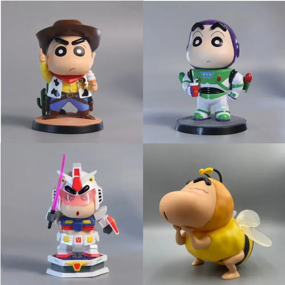 Crayon Shin-Chan Cos Buzz Lightyear Рождественская пчела, ковбойская фигурка, коллекционные игрушки, модель, украшения, праздничный подарок
Crayon Shin-Chan Cos Buzz Lightyear Рождественская пчела, ковбойская фигурка, коллекционные игрушки, модель, украшения, праздничный подарок