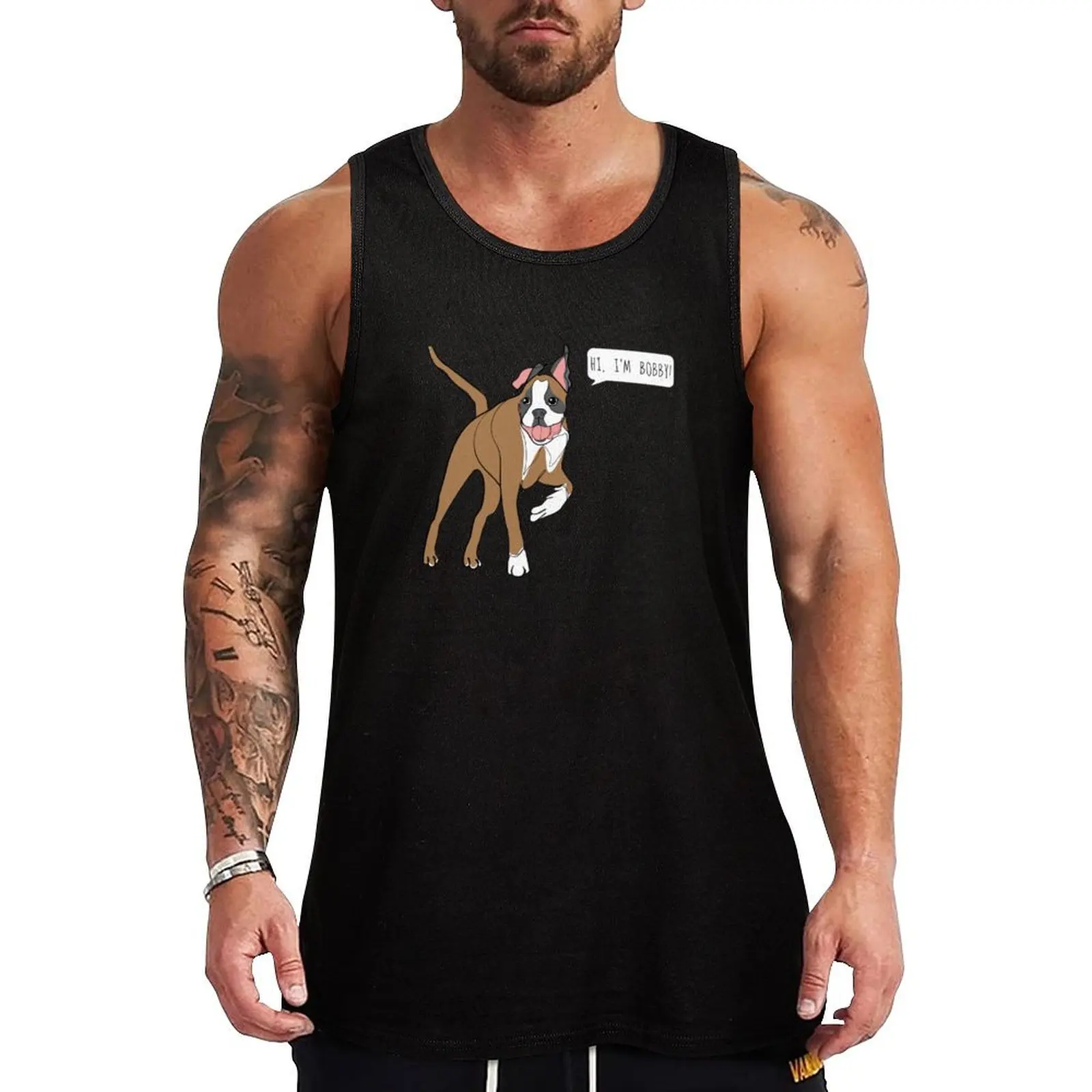 Hi, Im Bobby! Tank Top Undershirt Tank Top Cotton Basic Sleeveless Shirt
Hi, Im Bobby! Tank Top Undershirt Tank Top Cotton Basic Sleeveless Shirt