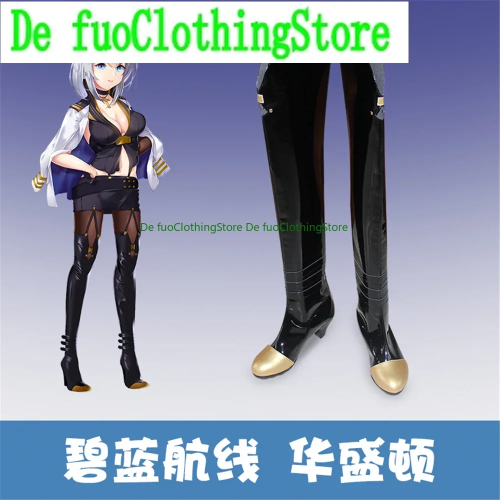 Azur Lane USS Washington Обувь для косплея Сапоги Рождественская игра Аниме Хэллоуин DefuoClothing Магазин обуви
Azur Lane USS Washington Обувь для косплея Сапоги Рождественская игра Аниме Хэллоуин DefuoClothing Магазин обуви