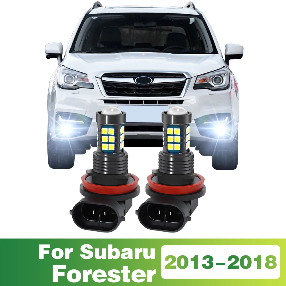 2 шт. светодиодные лампы автомобиля передние противотуманные фары для SUBARU Forester 2013 2014 2015 2016 2017 2018 аксессуары
2 шт. светодиодные лампы автомобиля передние противотуманные фары для SUBARU Forester 2013 2014 2015 2016 2017 2018 аксессуары