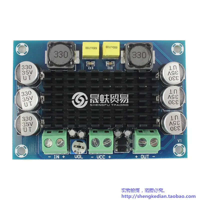 100WHigh-Power Mono Digital Amplifier BoardTPA3116D2Digital Amplifier Audio Amplifier Board12V-26V
100WHigh-Power Mono Digital Amplifier BoardTPA3116D2Digital Amplifier Audio Amplifier Board12V-26V