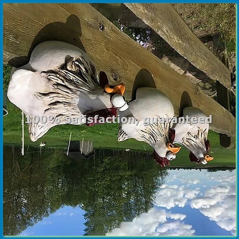 Декоративная статуэтка курицы на заборе, садовые статуи для ограждений, статуи петухов, настенное искусство, скульптуры для двора, украшения для фермы и патио - ABWY
Декоративная статуэтка курицы на заборе, садовые статуи для ограждений, статуи петухов, настенное искусство, скульптуры для двора, украшения для фермы и патио - ABWY