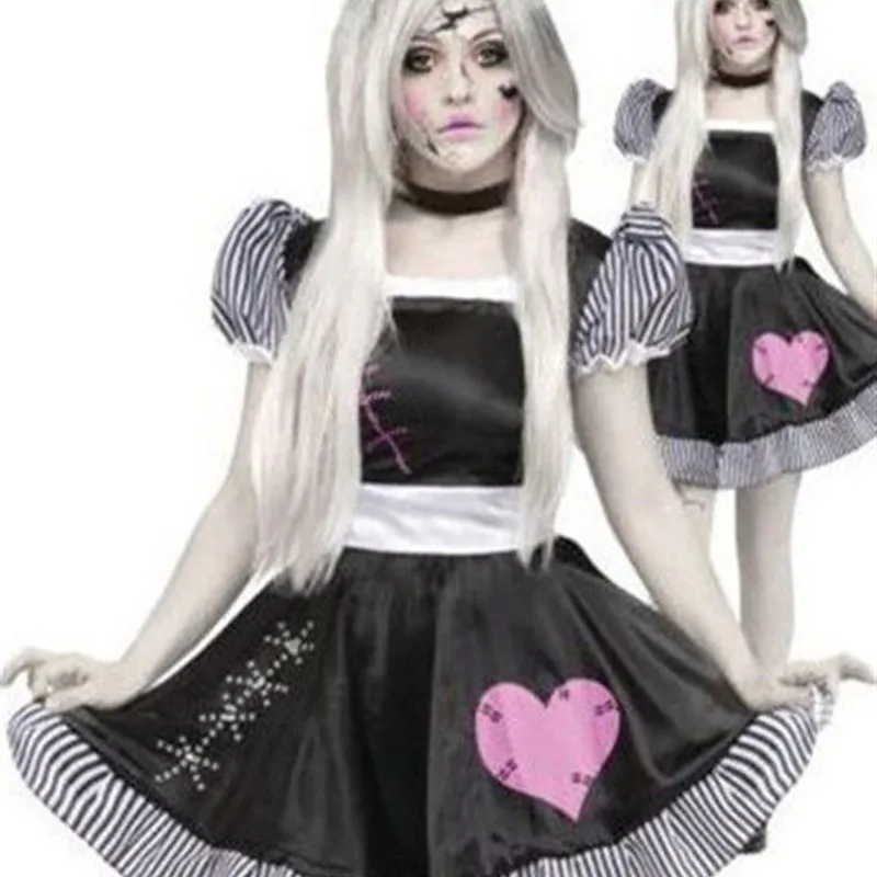 Halloween Adult Lolita Cosplay Doll Costume Breakable Porcelain Bride Puppet Ghost Wedding Dress Traditional Chinese Stage Co...
Halloween Adult Lolita Cosplay Doll Costume Breakable Porcelain Bride Puppet Ghost Wedding Dress Traditional Chinese Stage Co...