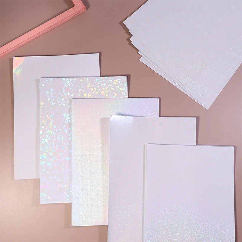 Cold Laminating Film, Star Shiny Dot A4 Card Picture, Broken Glass Hologram, Set of 20 Holographic Film Stickers
Cold Laminating Film, Star Shiny Dot A4 Card Picture, Broken Glass Hologram, Set of 20 Holographic Film Stickers