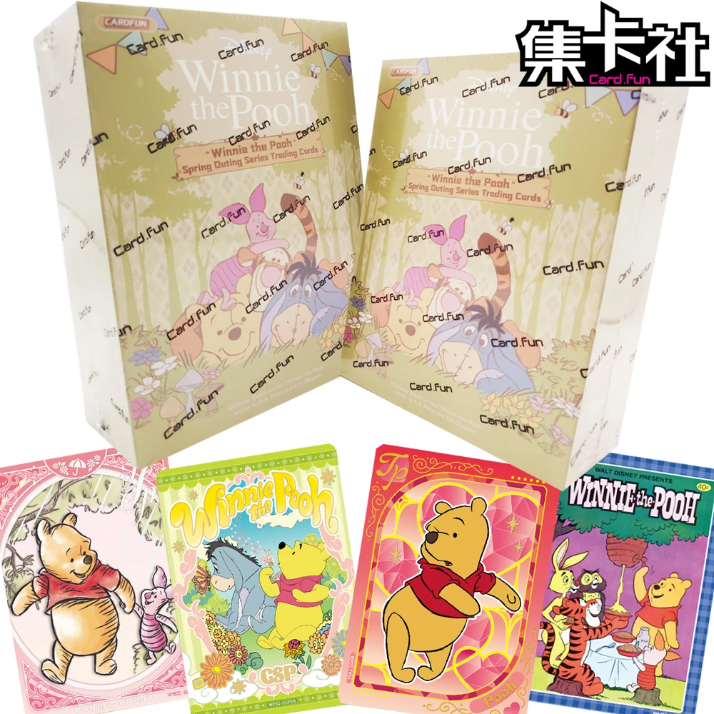 CARD.FUN Winnie The Pooh Collection Cards Tigger Rabbit Wonderful Design Featured Spring Day Transparent Cards Popular Gifts
CARD.FUN Winnie The Pooh Collection Cards Tigger Rabbit Wonderful Design Featured Spring Day Transparent Cards Popular Gifts