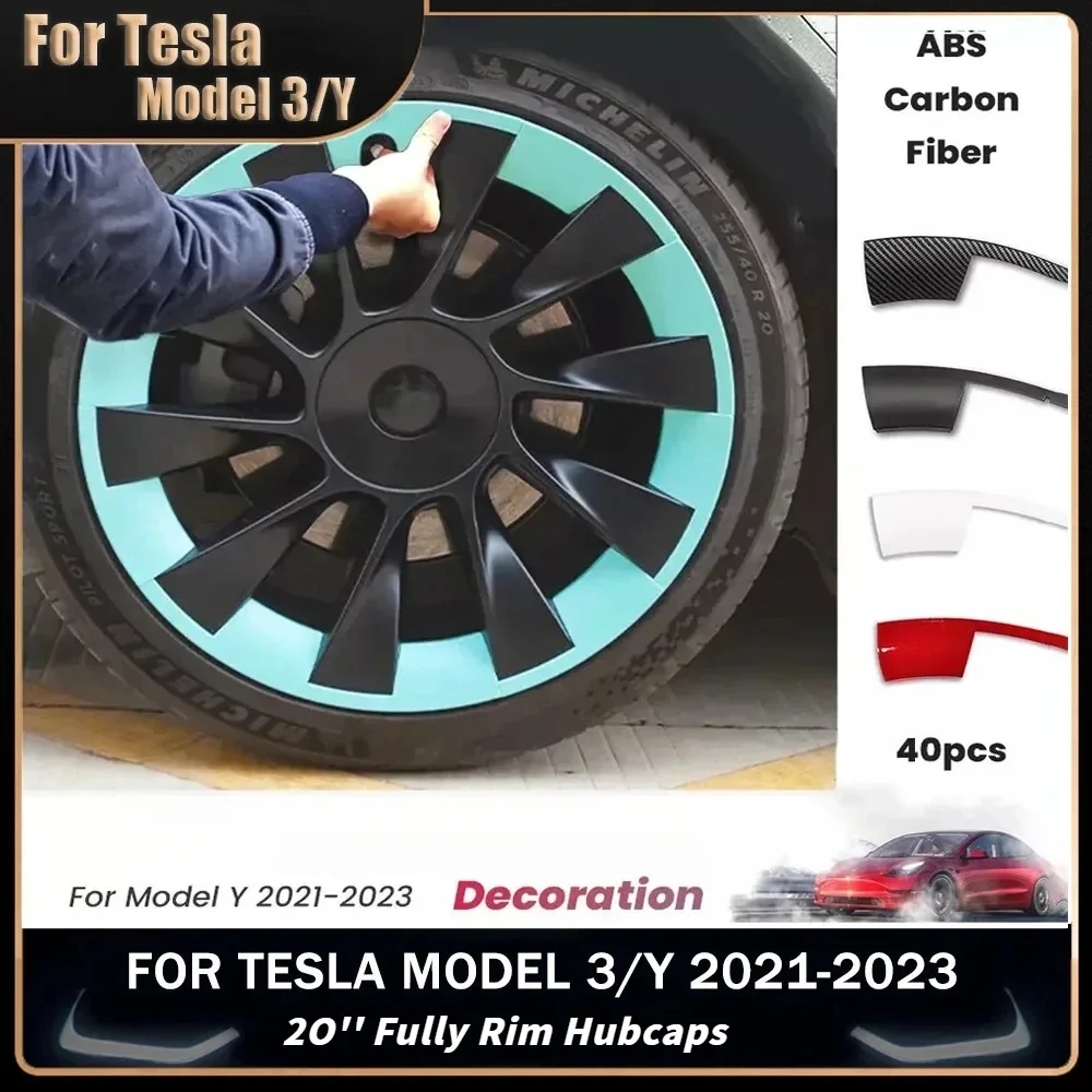 20/21 Inches Hub Caps Patch Luminous Wheel Cover Car ABS Wheel Protector For Tesla Model Y 2024 Automobile External Parts
20/21 Inches Hub Caps Patch Luminous Wheel Cover Car ABS Wheel Protector For Tesla Model Y 2024 Automobile External Parts
