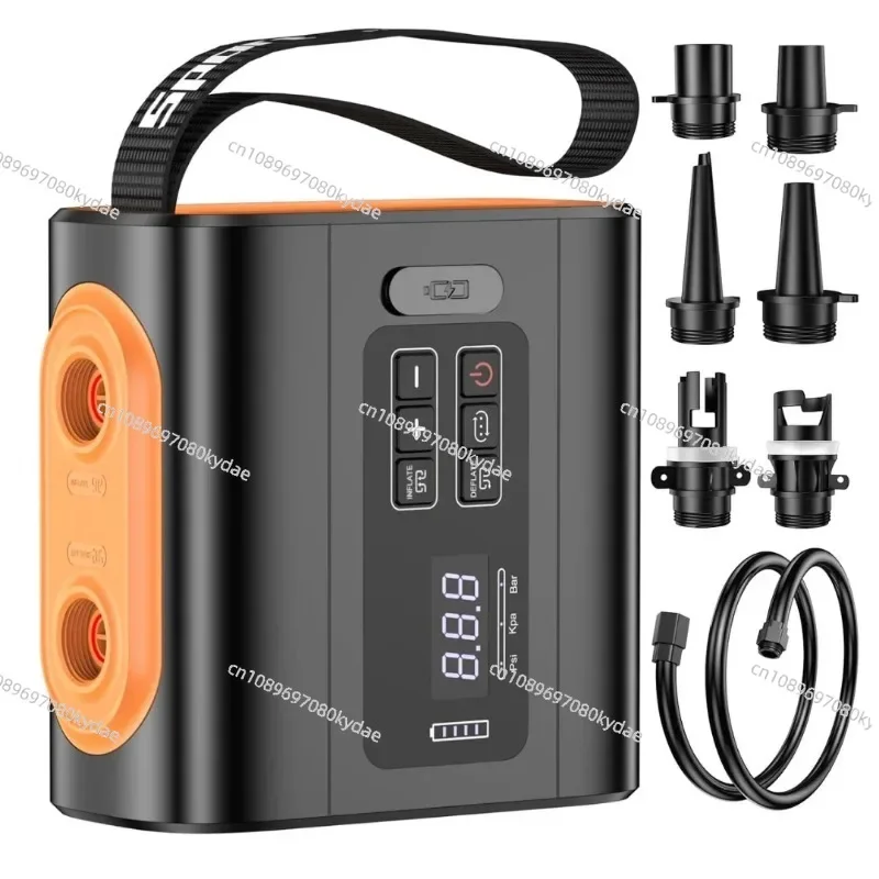 Auto Shut Off 22PSI High Pressure Dual Stage Electric Inflator SUP Paddle Board Air Pump
Auto Shut Off 22PSI High Pressure Dual Stage Electric Inflator SUP Paddle Board Air Pump