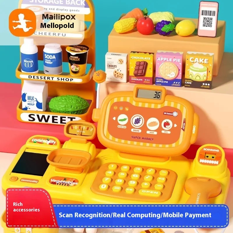 In Stock Mailipox Intelligent Cash Register Supermarket Playing House Toys Children Toys Decoration Birthday Gift For Kids
In Stock Mailipox Intelligent Cash Register Supermarket Playing House Toys Children Toys Decoration Birthday Gift For Kids