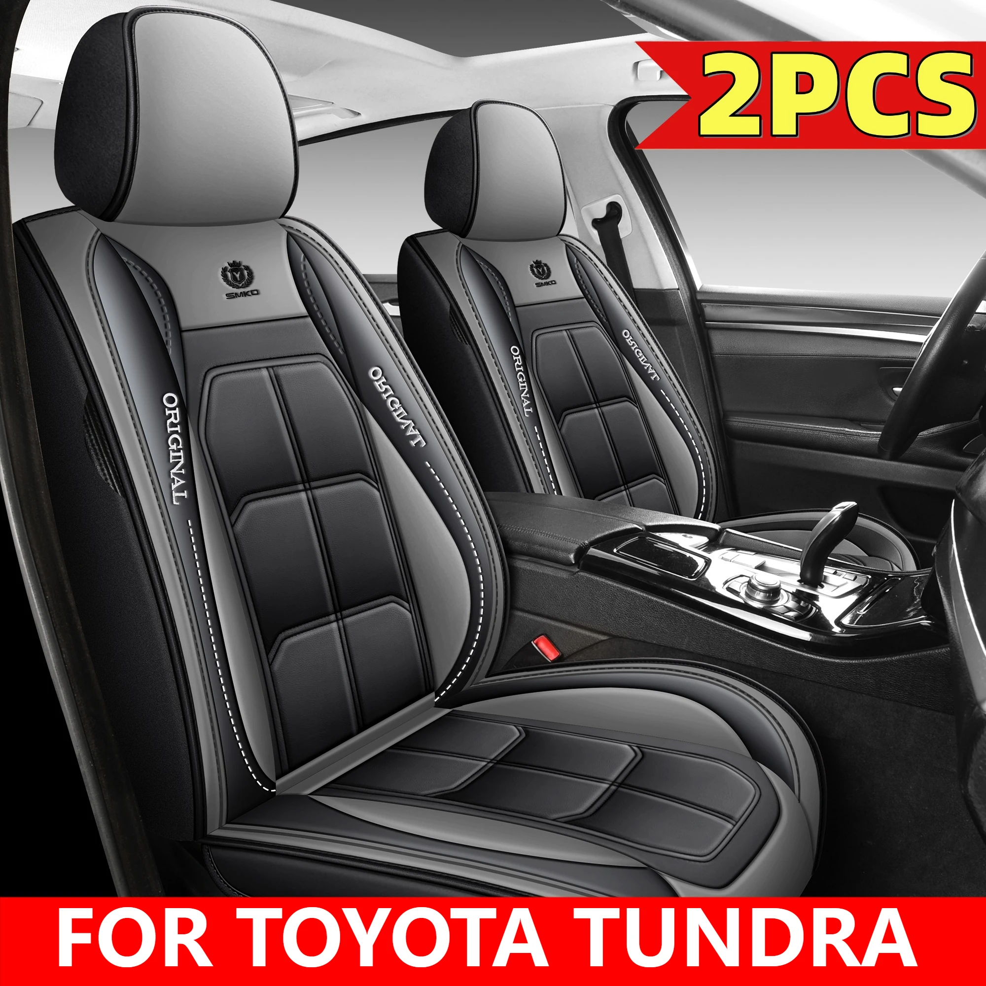 FOR TOYOTA TUNDRA car seat covers, full front two-seat PU leather waterproof and wear-resistant, all-season seat protection pads
FOR TOYOTA TUNDRA car seat covers, full front two-seat PU leather waterproof and wear-resistant, all-season seat protection pads