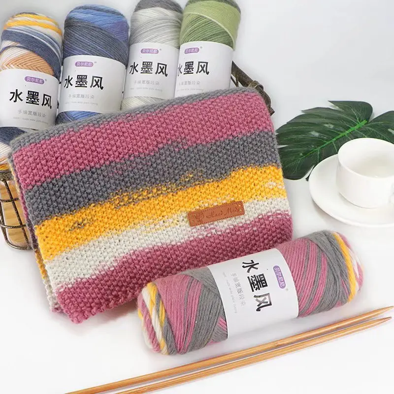 100g/ Ball 2.5mm Cotton Knitting Diy Thread Color Baby Thread Scarf Thread Wide Wool Cotton Crochet Rod Yarn Distribution
100g/ Ball 2.5mm Cotton Knitting Diy Thread Color Baby Thread Scarf Thread Wide Wool Cotton Crochet Rod Yarn Distribution