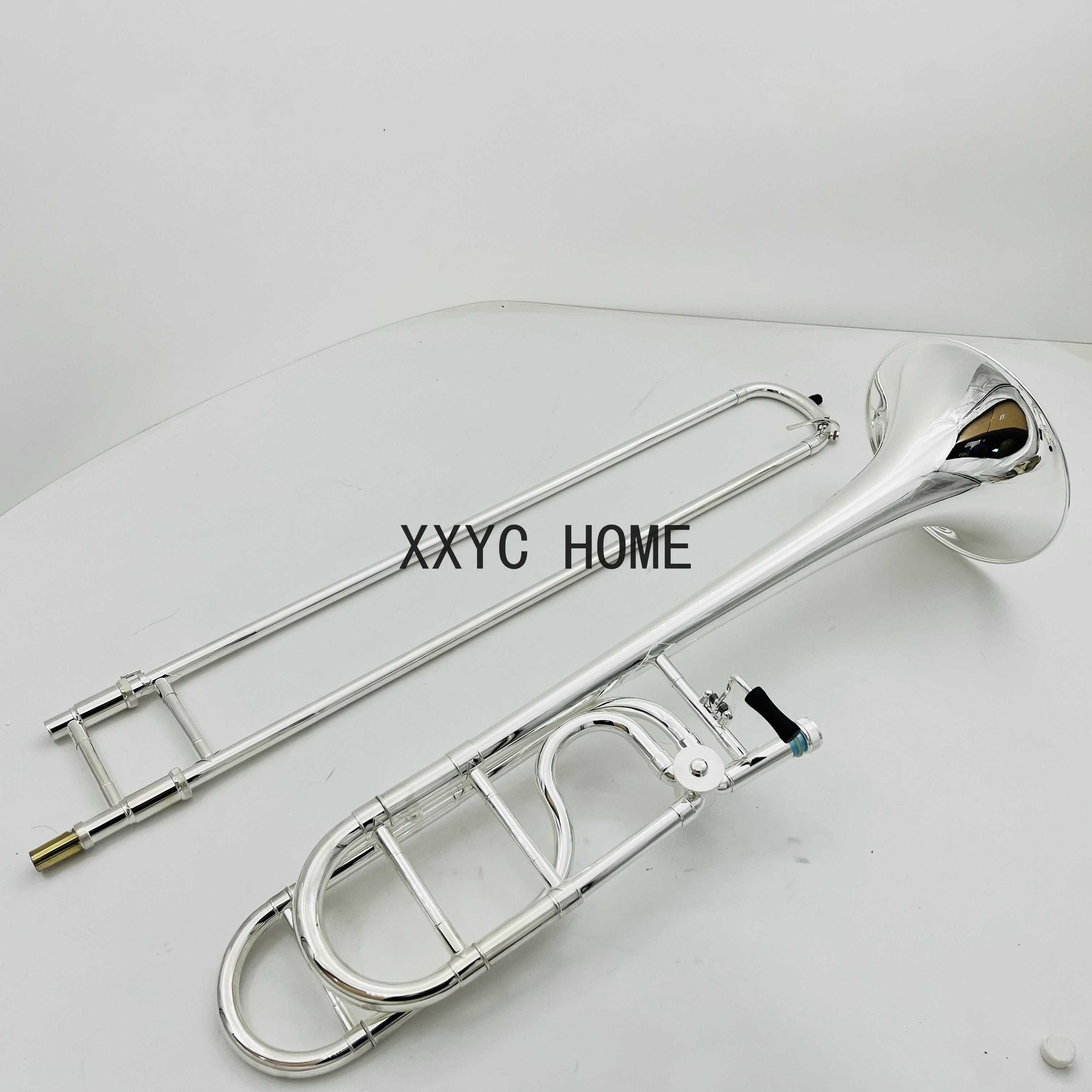 Real Pictures Bach 42GO Tenor Bb/F Trombone Sliver Plated Professional Musical Instruments With Case Accessories
Real Pictures Bach 42GO Tenor Bb/F Trombone Sliver Plated Professional Musical Instruments With Case Accessories