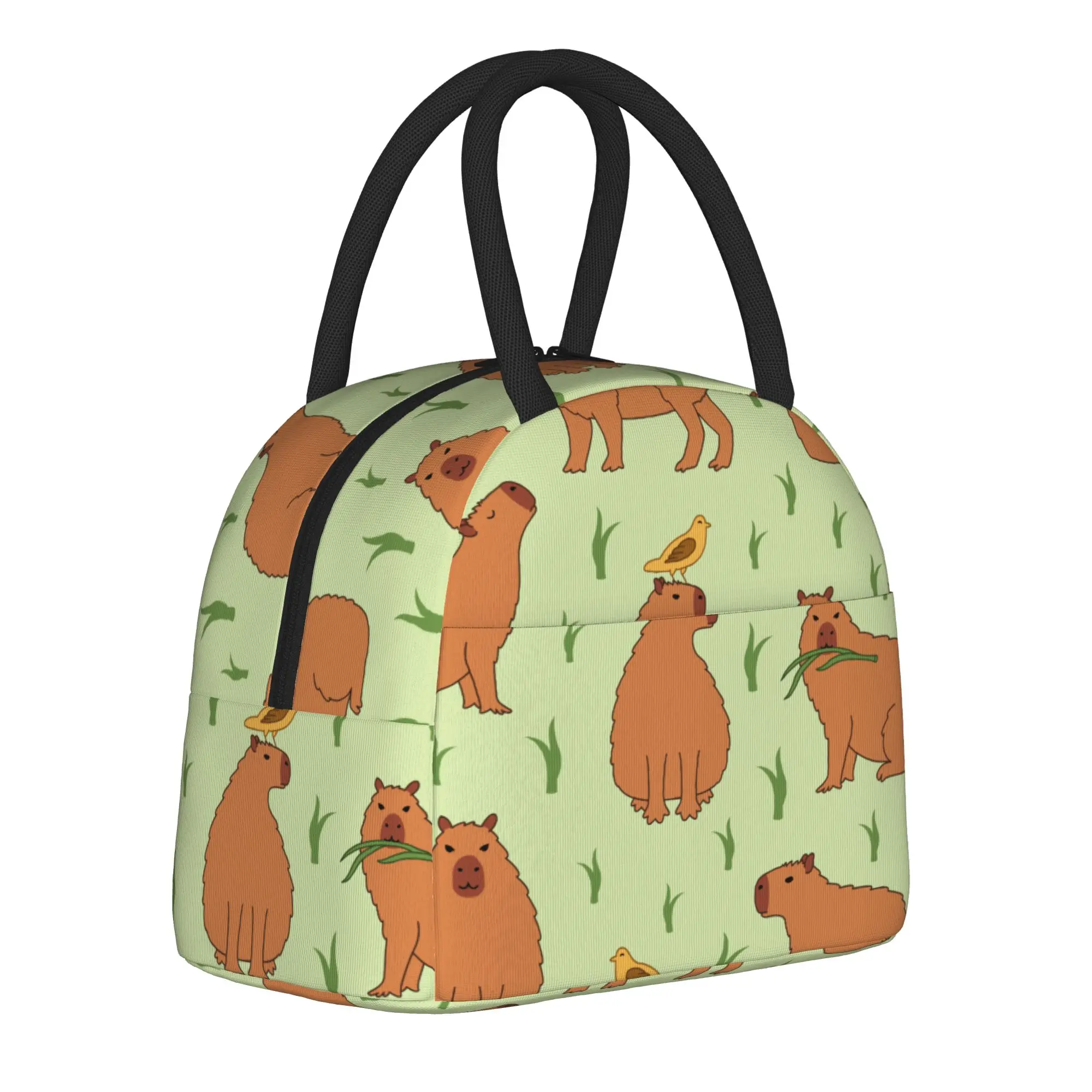 Capybara Cartoon Insulated Lunch Bag Cooler Bag Meal Container Portable Tote Lunch Box Girl Boy School Picnic
Capybara Cartoon Insulated Lunch Bag Cooler Bag Meal Container Portable Tote Lunch Box Girl Boy School Picnic