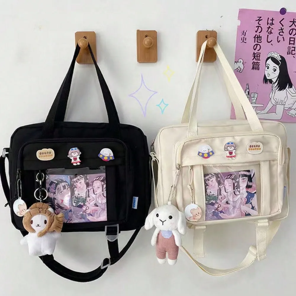 Free Shipping on Orders Over $29Japanese High School Girls JK Bag Transparent Handbags Book Bag Satchels Shoulder Bag Itabag Big Crossbody Bags Women Ita Bag, Street & Japanese Style Women Bag
Free Shipping on Orders Over $29Japanese High School Girls JK Bag Transparent Handbags Book Bag Satchels Shoulder Bag Itabag Big Crossbody Bags Women Ita Bag, Street & Japanese Style Women Bag