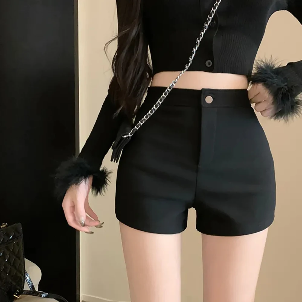 Summer Fashion High Waist Slimming A-Line Skirt Tight Elastic women's Shorts Hot Pants Gifts For Hot Girls Woman clothing
Summer Fashion High Waist Slimming A-Line Skirt Tight Elastic women's Shorts Hot Pants Gifts For Hot Girls Woman clothing