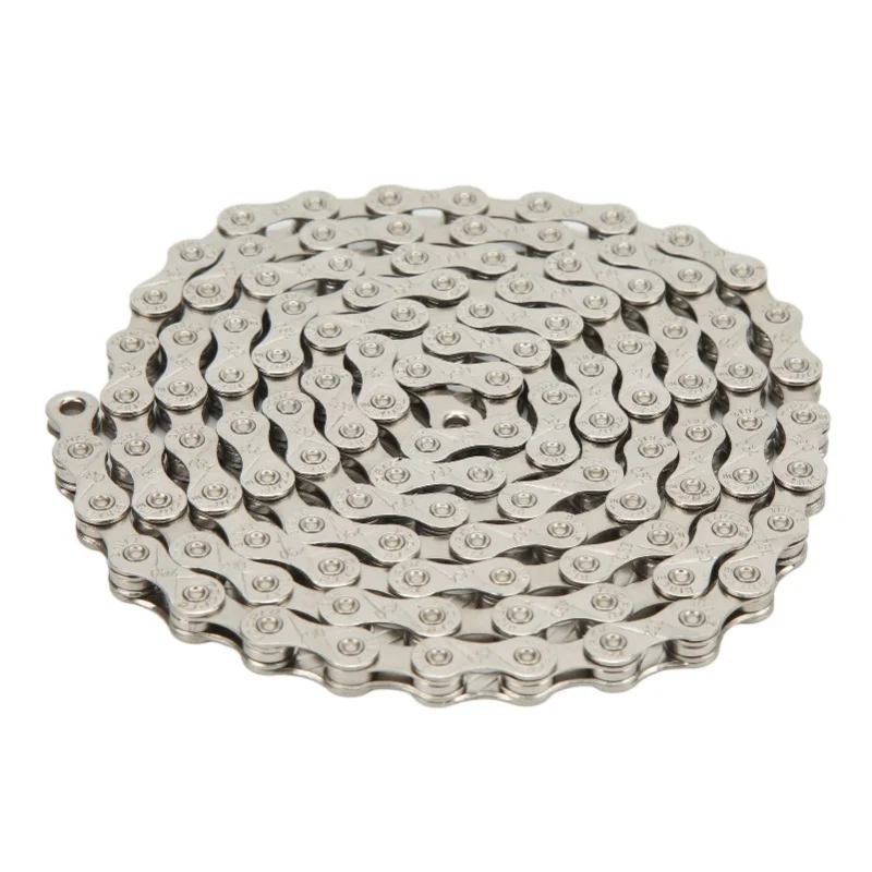 9 Speed Chain 116 Links Rust Proof Sensitive Electroplated Bike Chain For Road Mountain Folding Bikes
9 Speed Chain 116 Links Rust Proof Sensitive Electroplated Bike Chain For Road Mountain Folding Bikes