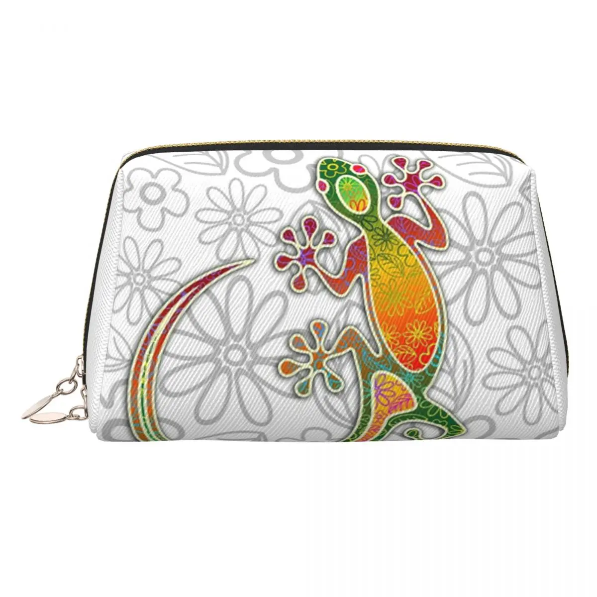 Gecko этническая этническая ящерица африканские женские косметички дорожный органайзер для макияжа сумка для хранения туалетных принадлежностей Dopp Kit Case
Gecko этническая этническая ящерица африканские женские косметички дорожный органайзер для макияжа сумка для хранения туалетных принадлежностей Dopp Kit Case