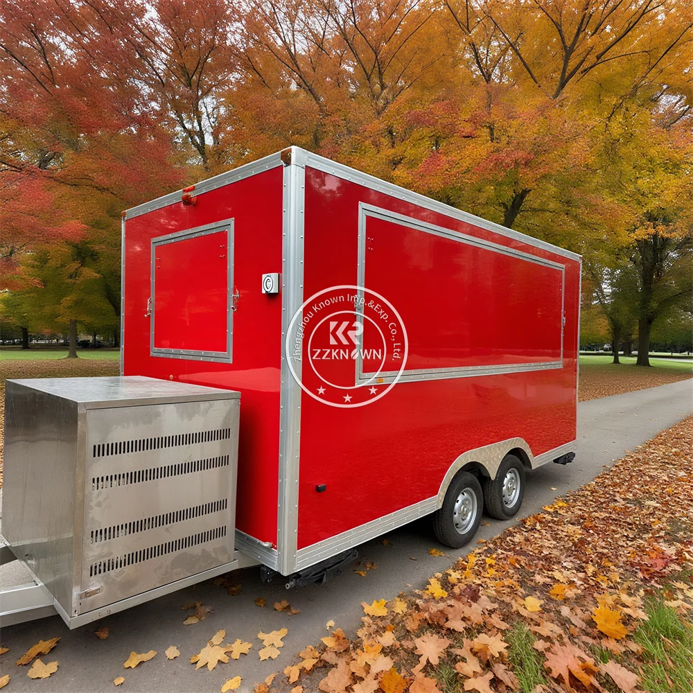 Custom Street Ice Cream Cart Mobile Food Trailer Concession Coffee Cold Drink Kiosk Food Truck Trailer With Full Kitchen
Custom Street Ice Cream Cart Mobile Food Trailer Concession Coffee Cold Drink Kiosk Food Truck Trailer With Full Kitchen