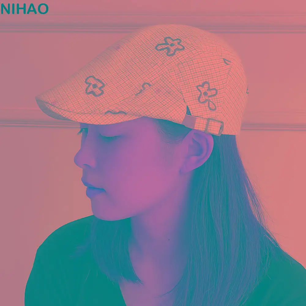 Personality Sweet Flower Beret British Style Cartoon Octagonal Hat Artist Hat Casual Y2k Painter Hat Travel
Personality Sweet Flower Beret British Style Cartoon Octagonal Hat Artist Hat Casual Y2k Painter Hat Travel