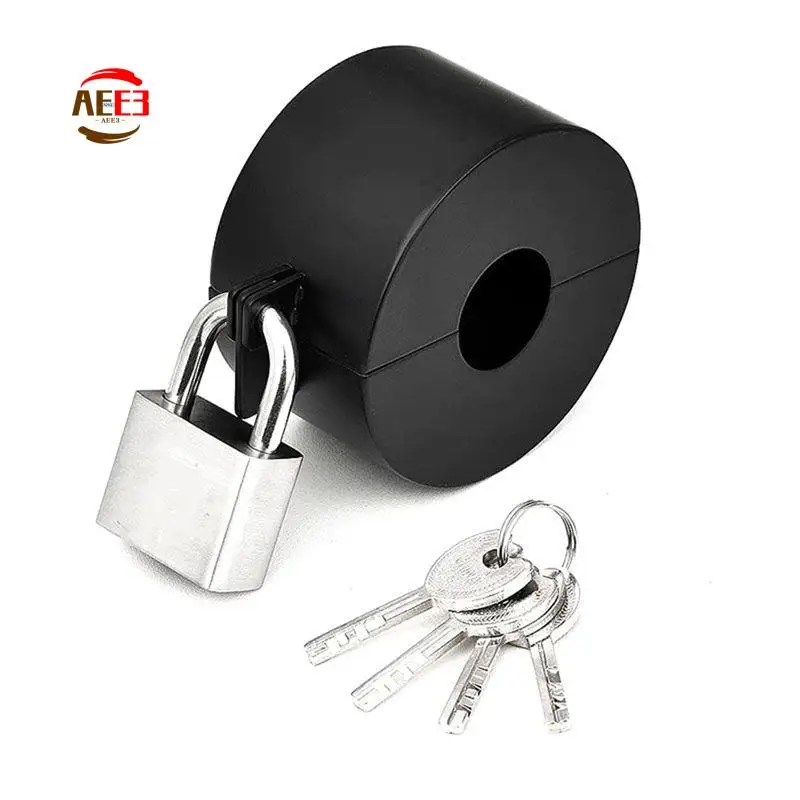 AEE3-Door Handle Lock, Door Knob Lock Out Device, Disable The Doorknob/Faucet/Valve, Door Knob Child (With Padlock) Easy To Use
AEE3-Door Handle Lock, Door Knob Lock Out Device, Disable The Doorknob/Faucet/Valve, Door Knob Child (With Padlock) Easy To Use