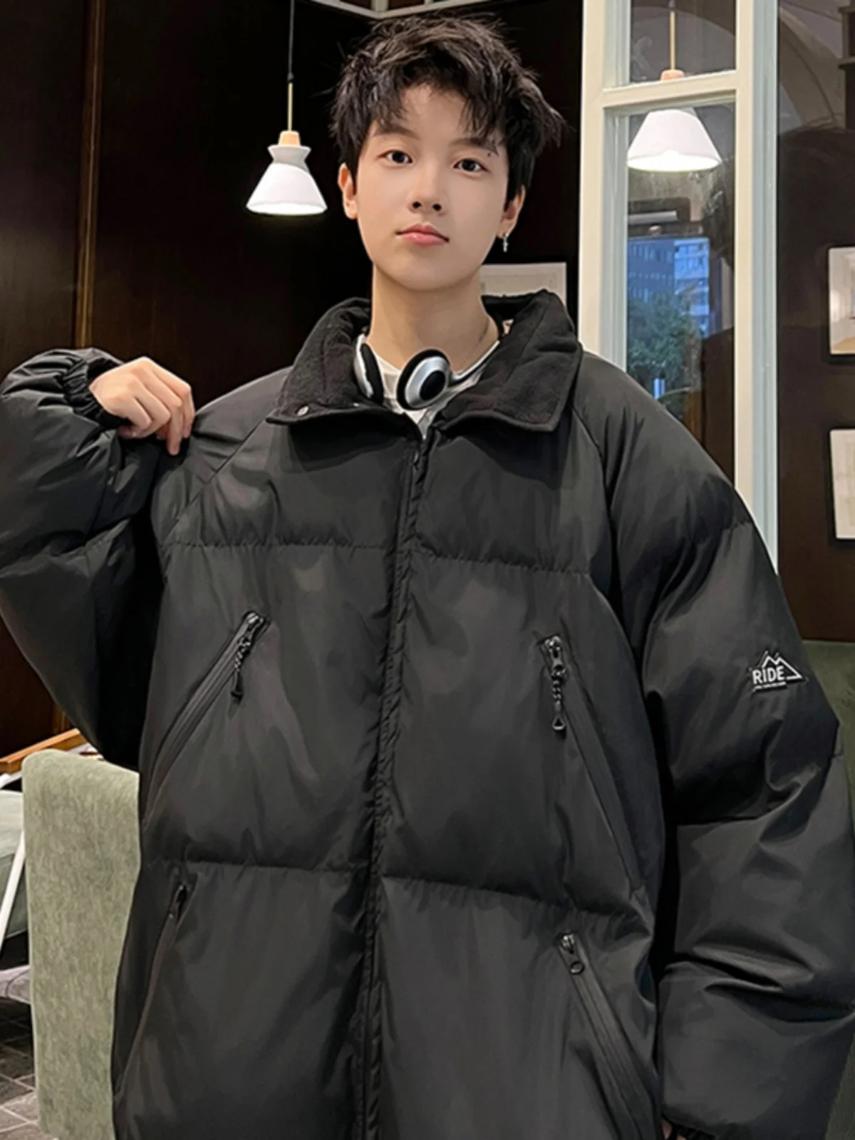 Утепленная хлопковая куртка для мужчин: зимняя модная модель в американском ретро-стиле от бренда Haome, хлопковое пальто для подростков
Утепленная хлопковая куртка для мужчин: зимняя модная модель в американском ретро-стиле от бренда Haome, хлопковое пальто для подростков