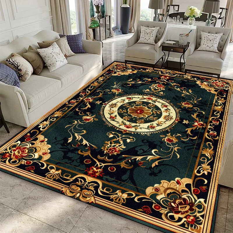 Persian Luxury Carpet for Living Room Decoration Home Large Carpets Easy Clean Sofa Coffee Table Mat Non-slip Bedroom Decor Rug 
Persian Luxury Carpet for Living Room Decoration Home Large Carpets Easy Clean Sofa Coffee Table Mat Non-slip Bedroom Decor Rug