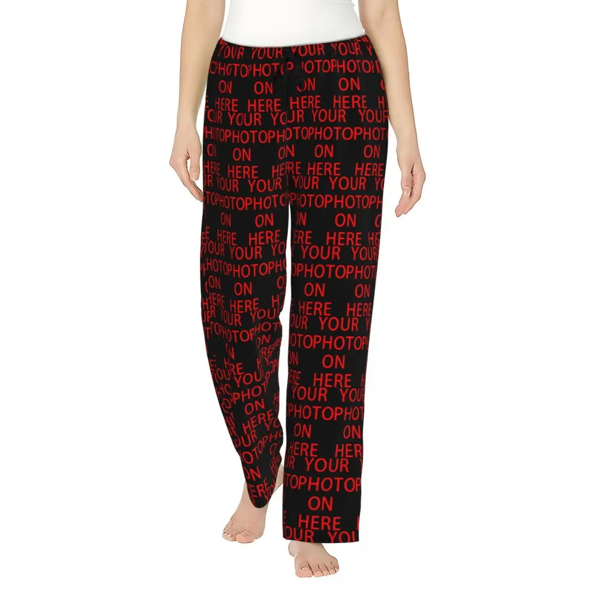 Custom Print Family Pets Custom DIY Logo Pajama Pants Womens Customized Photo Print Sleep Sleepwear Bottoms with Pockets
Custom Print Family Pets Custom DIY Logo Pajama Pants Womens Customized Photo Print Sleep Sleepwear Bottoms with Pockets