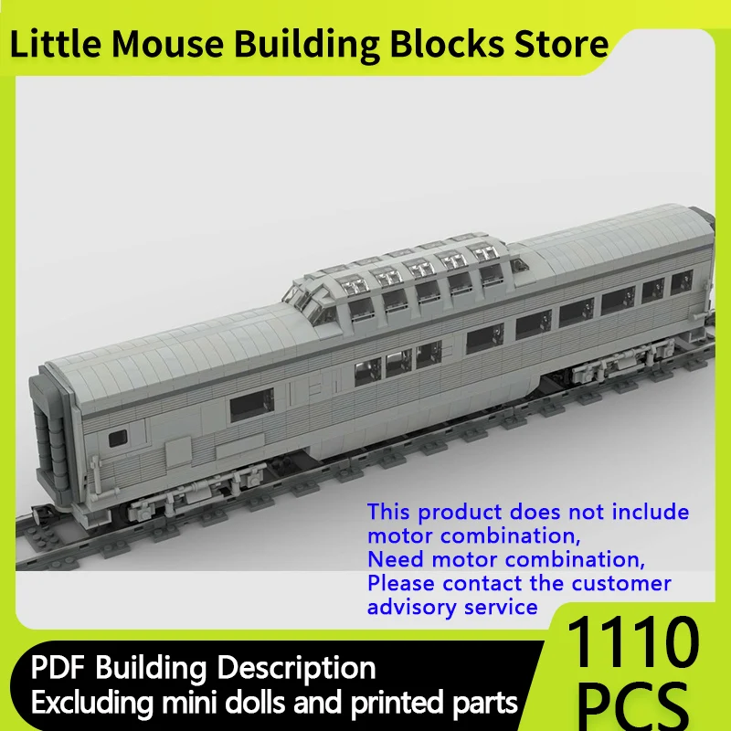 City Car Model MOC Building Bricks Santa Fe Dome Coach Train Modular Technology Gifts Holiday Assemble Children Toys Suit
City Car Model MOC Building Bricks Santa Fe Dome Coach Train Modular Technology Gifts Holiday Assemble Children Toys Suit
