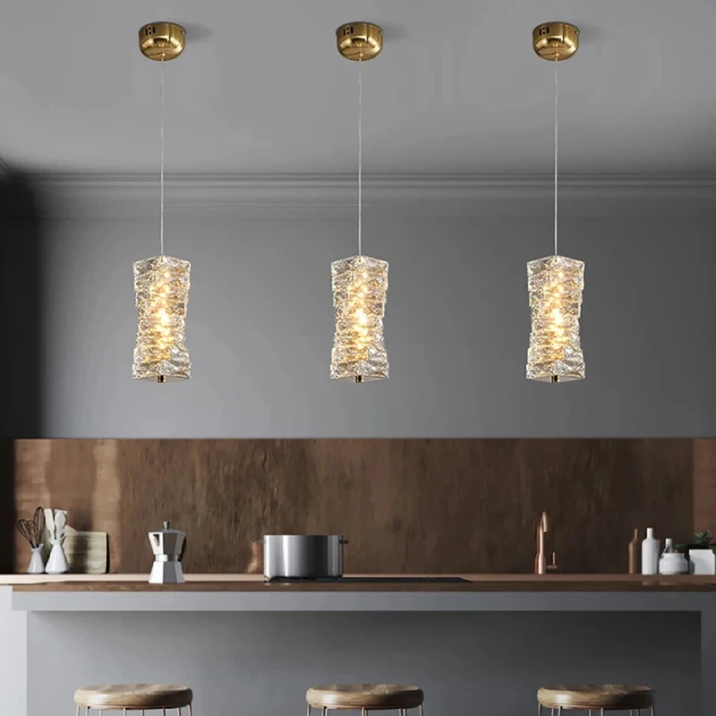 New Modern Small Chandelier Lighting For Dining Room Creative Design Hanging Crystal Lamp Bedside Island Suspension Led Lamp
New Modern Small Chandelier Lighting For Dining Room Creative Design Hanging Crystal Lamp Bedside Island Suspension Led Lamp